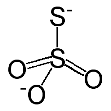 [S2O3]-Ion+thiosunfat-3053