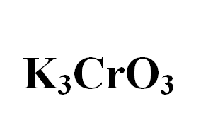 K3CrO3-Kali+cromat(III)-1971